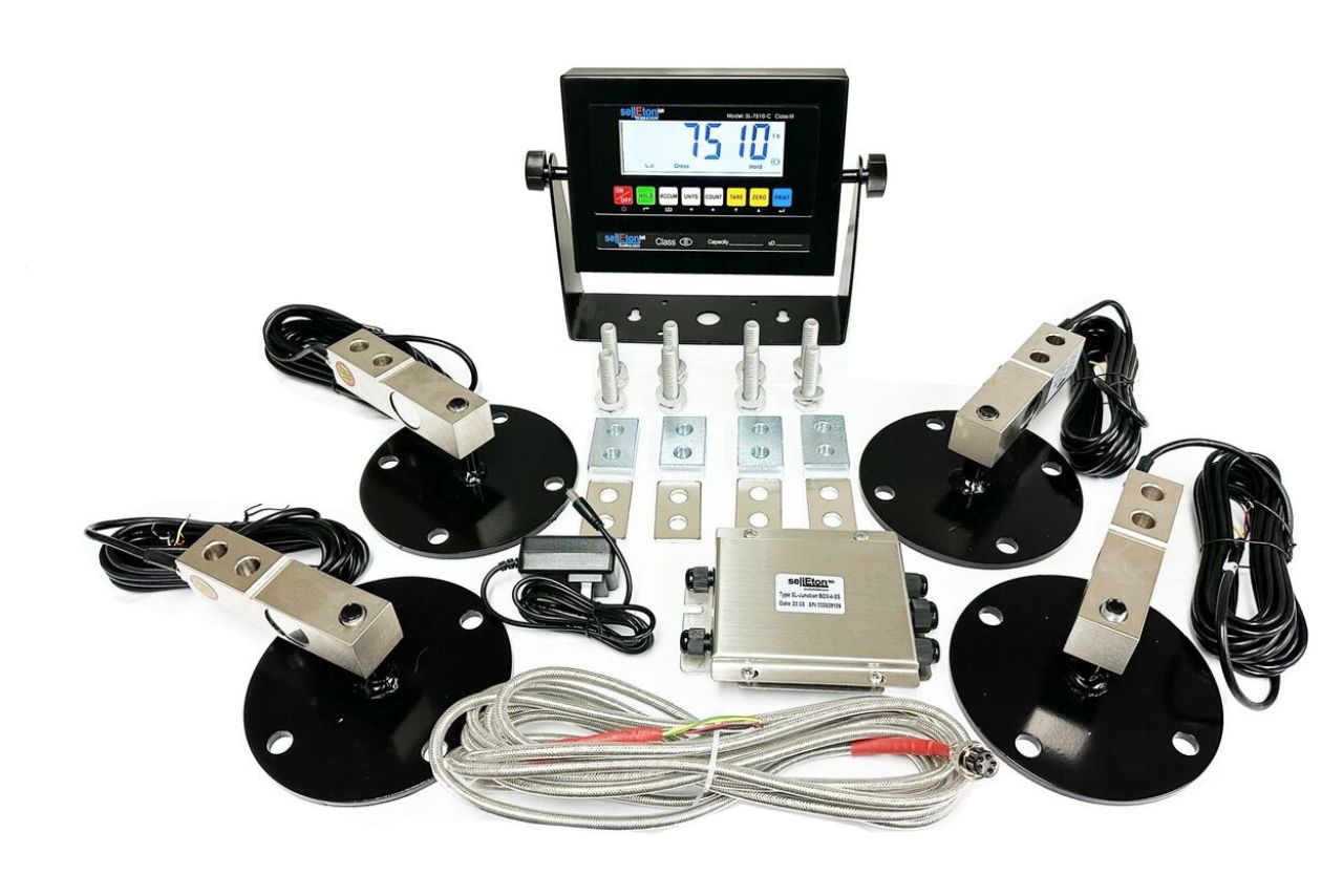 Acessórios para sistemas de pesagem